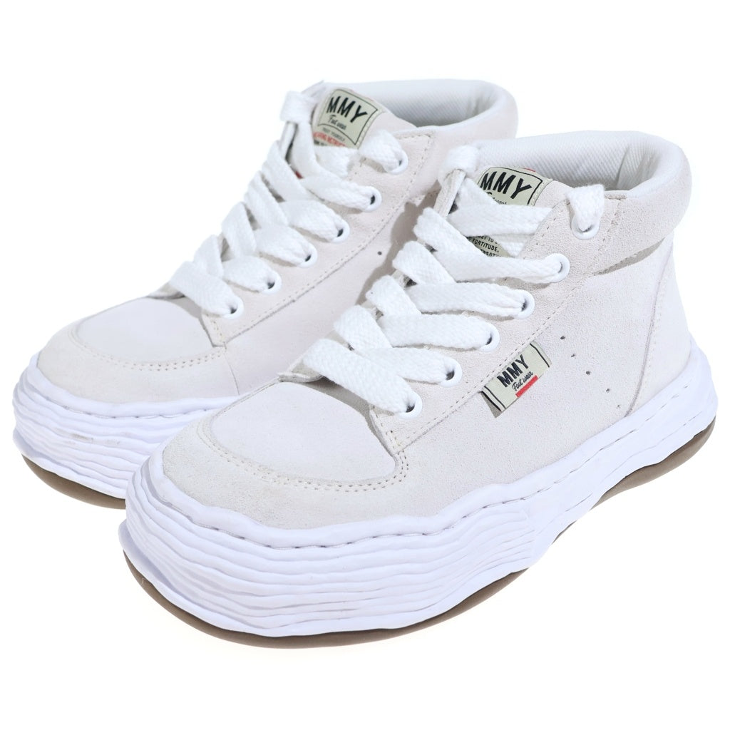 MAISON MIHARAYASUHIRO(メゾンミハラヤスヒロ) OLIVER SUEDE HIGH-TOP オリバー スウェード ハイカットスニーカー ホワイト A15FW701
