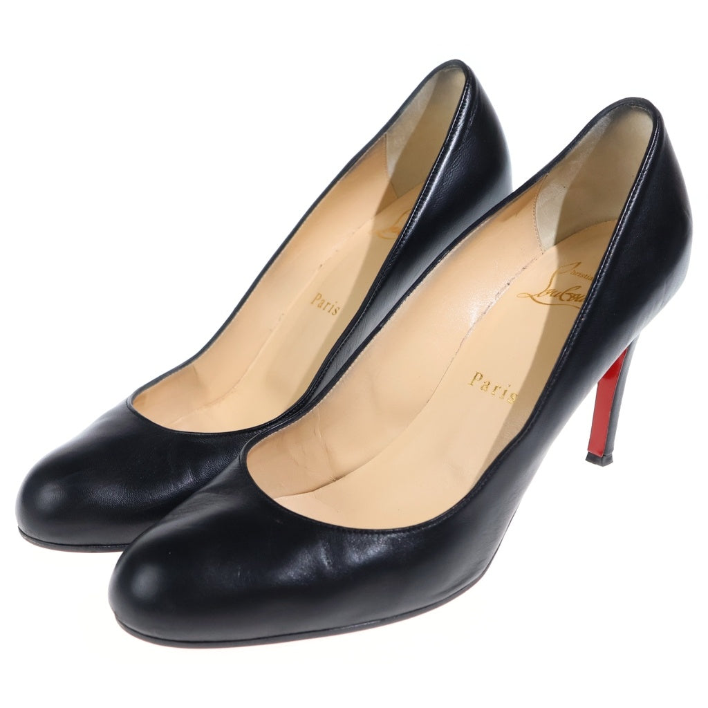 CHRISTIAN LOUBOUTIN(クリスチャンルブタン) SIMPLE PUMP 70 PATENT CALF シンプル パンプ パテント カーフ ピンヒール パンプス レディース ブラック