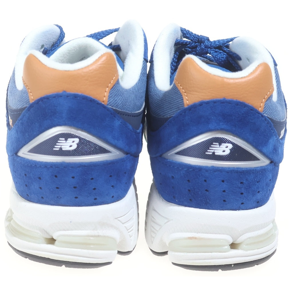 New Balance(ニューバランス) M2002REA スエードローカットスニーカー ブルー US9/27cm