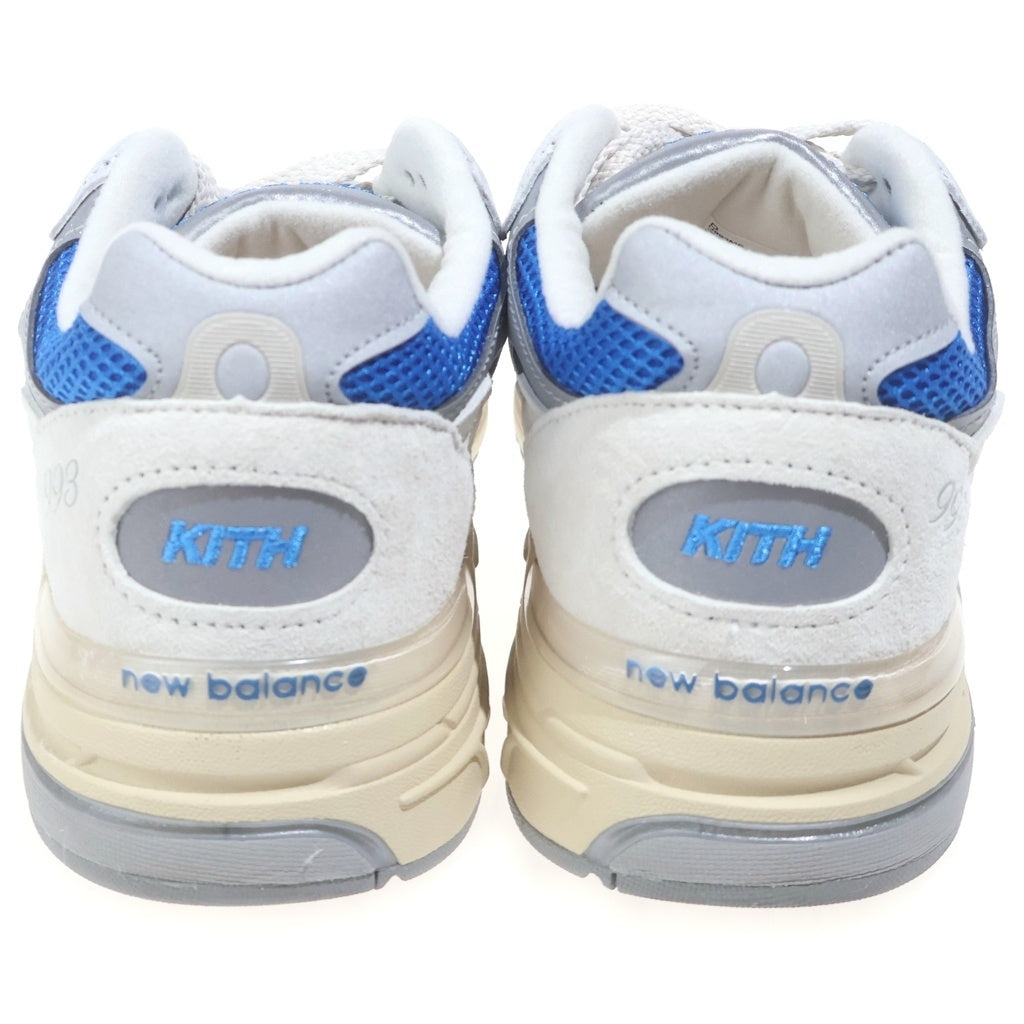 New Balance(ニューバランス) ×KITH Madison Square Garden U993MS キス マディソンスクエアガーデン ローカットスニーカー ホワイト/ブルー US9/27cm