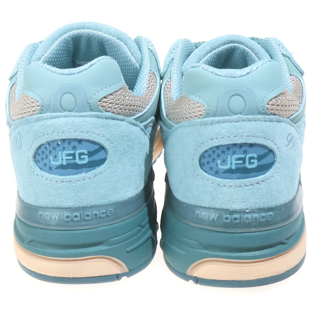 New Balance(ニューバランス) ×JOE FRESHGOODS 990V3 OUTSIDE CLOTHES ジョーフレッシュグッズ アウトサイドクローズ ローカットスニーカー ブラウン/ブルー US9cm/27cm M990JG3