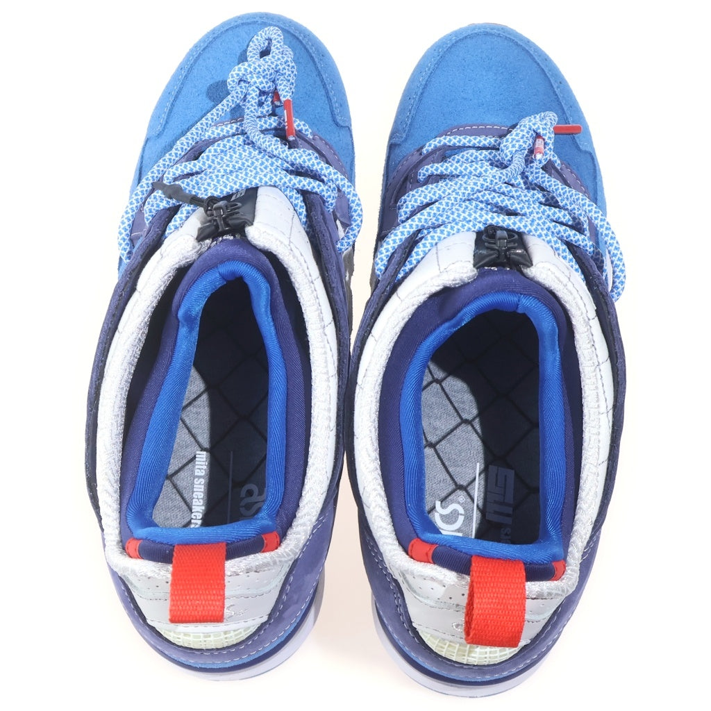 ASICS(アシックス) 25SS ×mita sneakers (SNS) GEL-LYTE ∞ TRICO 1201A939-400 ミタスニーカーズ ゲルライト ムゲン ローカットスニーカー ブルー US8.5/26.5cm