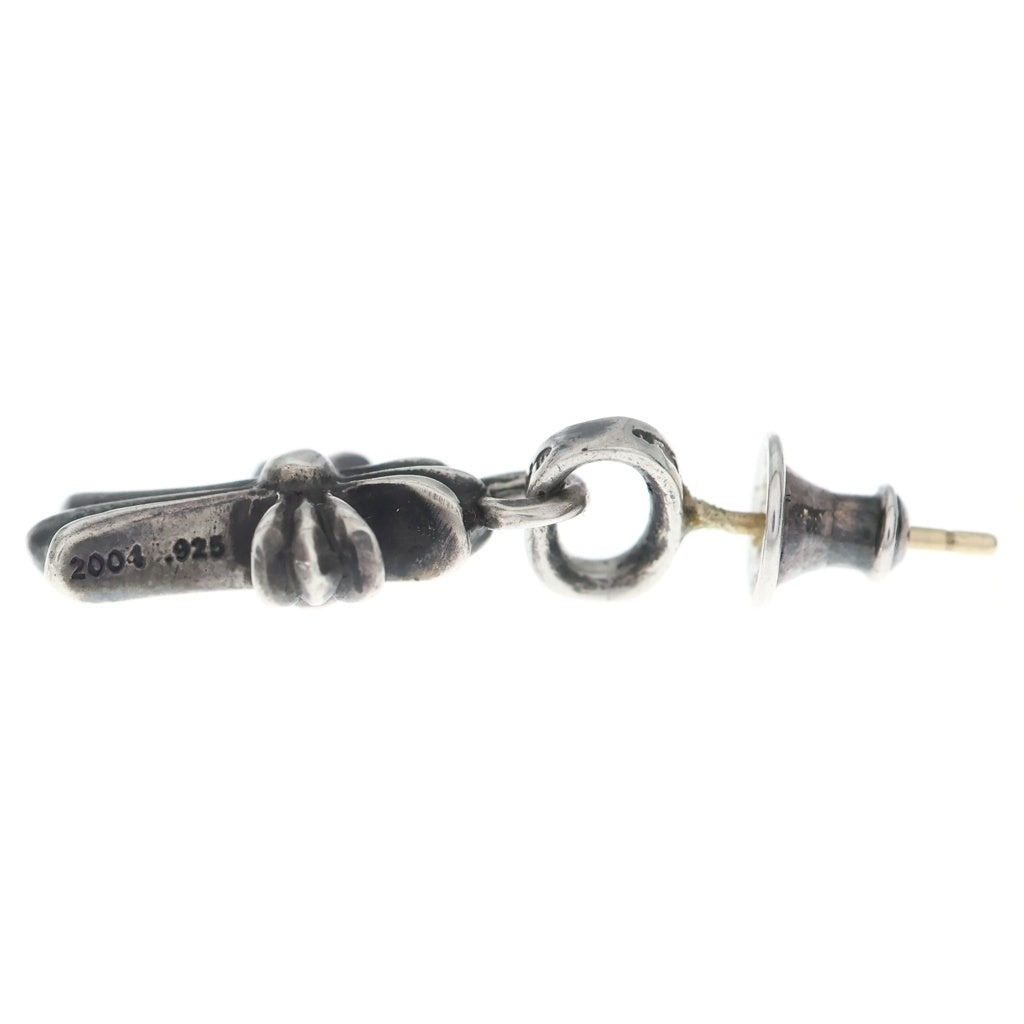 CHROME HEARTS(クロムハーツ) BBY F PPRCHN ベイビーファットクロス ドロップピアス シルバー BCA090