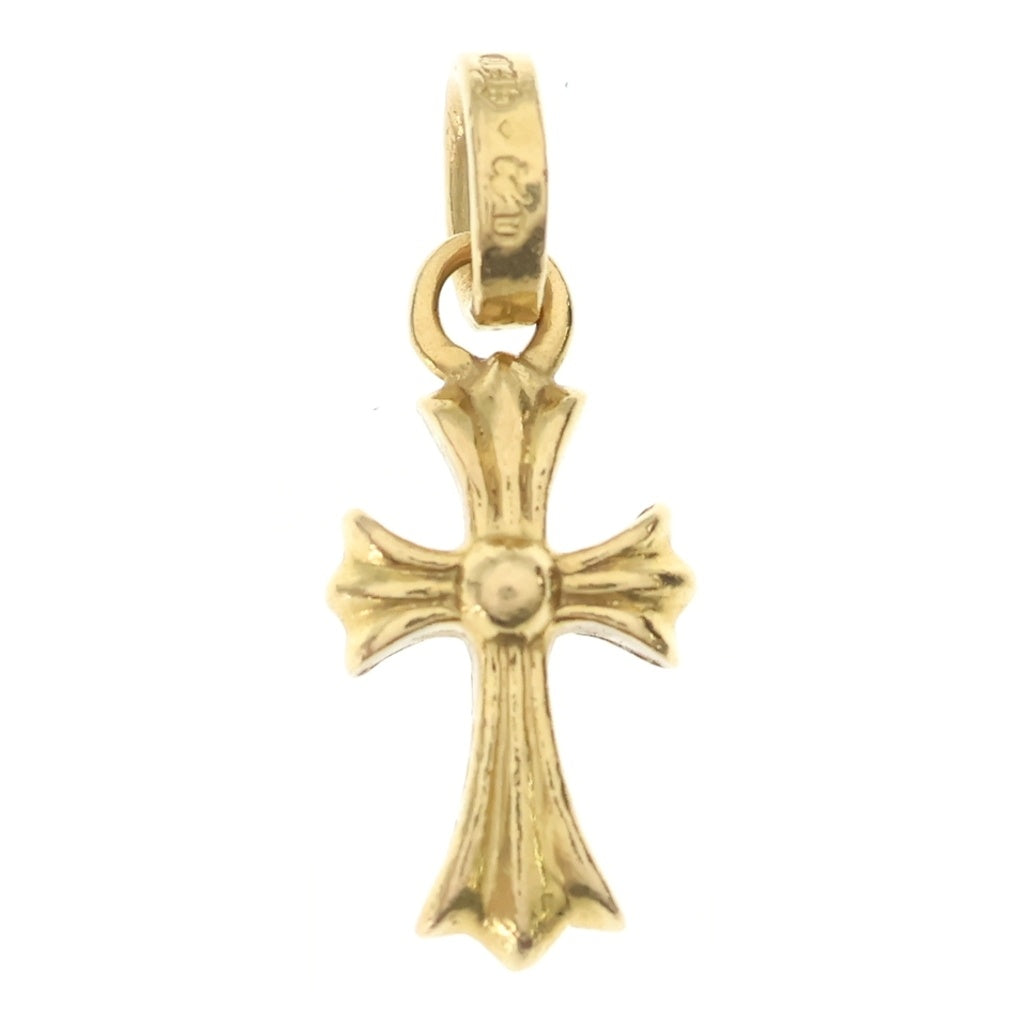 CHROME HEARTS(クロムハーツ) 22K CRS BBYFAT P/DIA ベイビーファットクロス PAVEダイヤ ペンダントトップ ゴールド BCA035