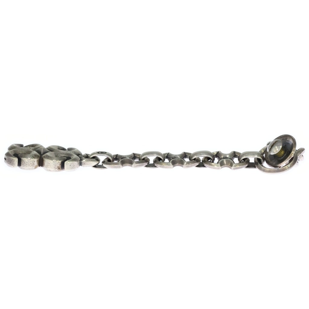 REID MFG(リード エムエフジー) 3LARGE ANCHOR LINK DOUBLE SIDE GOTHIC SURF HANGER W/Wallet Keepar T-Bar ウォレットチェーン キーチェーン ウォレットキーパー Tバー シルバー