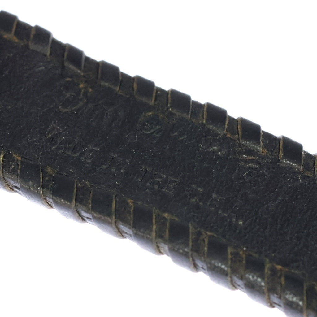 REID MFG リード エムエフジー KEY CHAIN BELT LOOP W/GOTHIC SURF レザー キーチェーン ベルトループ ゴシックサーフ ブラック/シルバー REID MFG(リード エムエフジー) KEY CHAIN BELT LOOP W/GOTHIC SURF