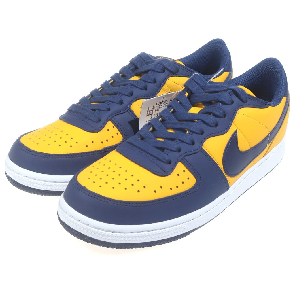 NIKE(ナイキ) TERMINATOR LOW MICHIGAN FJ4206-700 ターミネーター ミシガン ローカットスニーカー イエロー/ネイビー US8.5/26.5cm