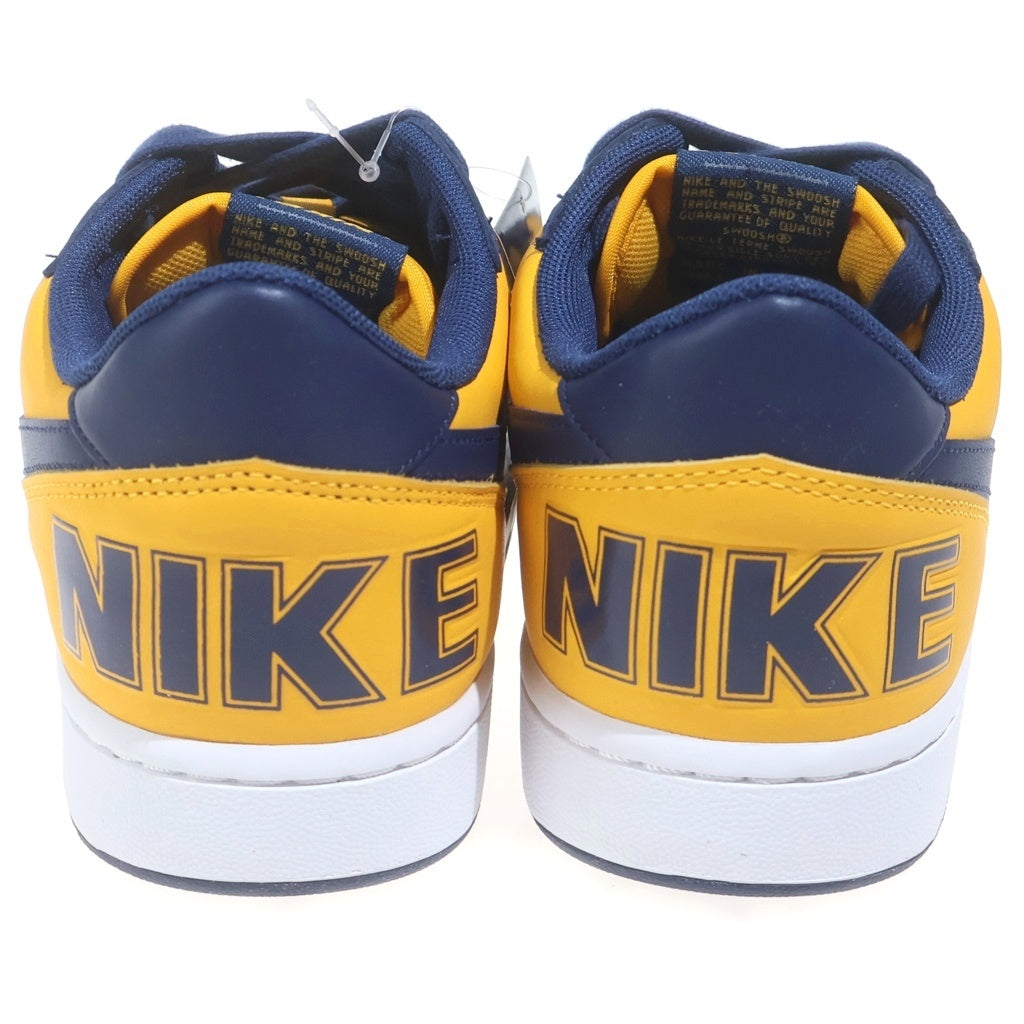 NIKE(ナイキ) TERMINATOR LOW MICHIGAN FJ4206-700 ターミネーター ミシガン ローカットスニーカー イエロー/ネイビー US8.5/26.5cm