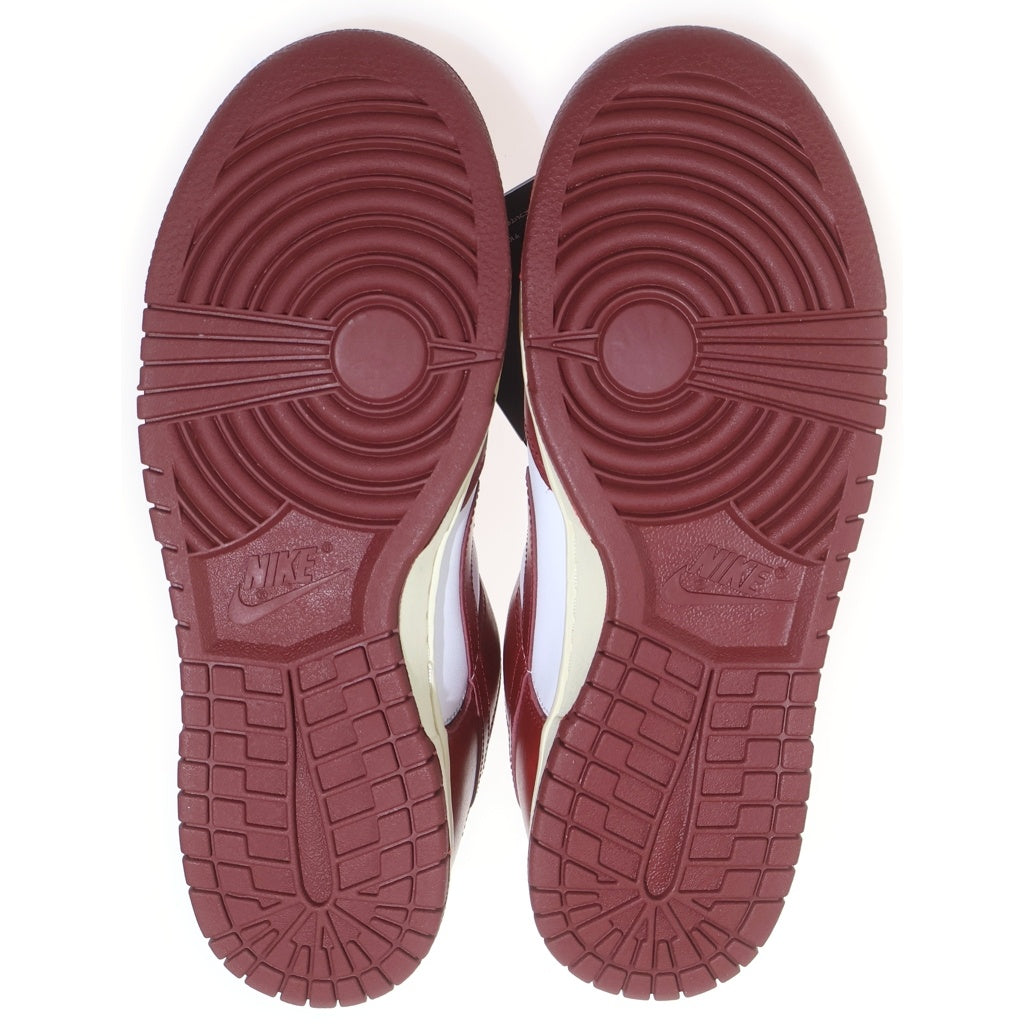 NIKE(ナイキ) WMNS DUNK LOW PRM FJ4555-100 ウィメンズ ダンク ローカットスニーカー ホワイト/レッド US9.5/26.5cm