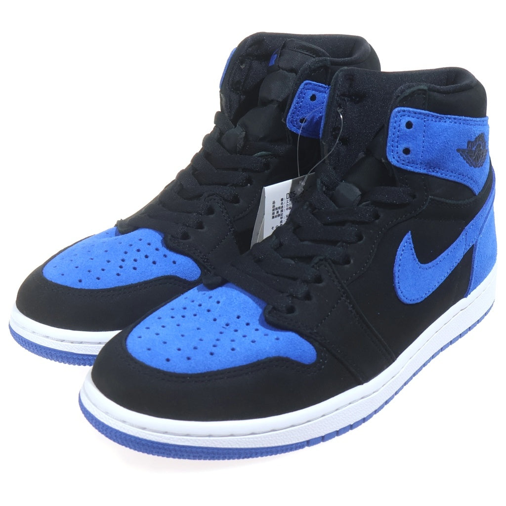 NIKE(ナイキ) AIR JORDAN1 RETRO HIGH OG ROYAL REIMAGINED DZ5485-042 エアジョーダン1 レトロ ロイヤル リイマジンド ハイカットスニーカー ブルー/ブラック US8.5/26.5cm