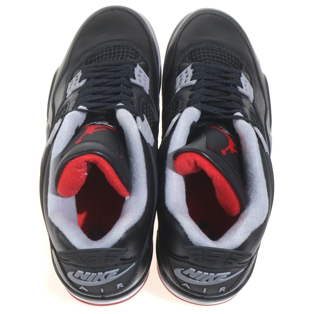 NIKE(ナイキ) AIR JORDAN 4 RETRO BRED REIMAGINED FV5029-006 エアジョーダン4 レトロ ブレッド リイマジンド ハイカットスニーカー ブラック US8.5/26.5cm