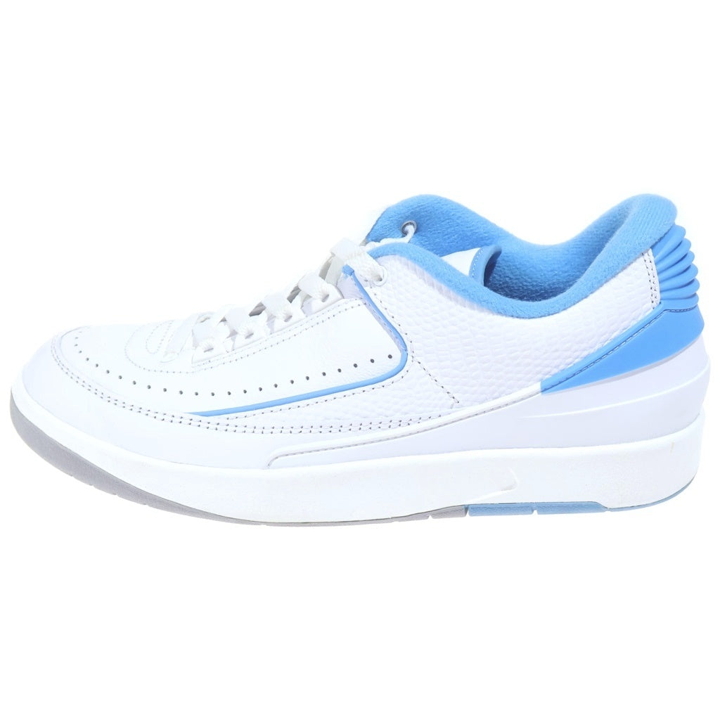 NIKE(ナイキ) AIR JORDAN 2 RETRO LOW UNIVERSITY BLUE DV9956-104 エアジョーダン2 レトロ ユニバーシティブルー ローカットスニーカー ホワイト US8.5/26.5cm