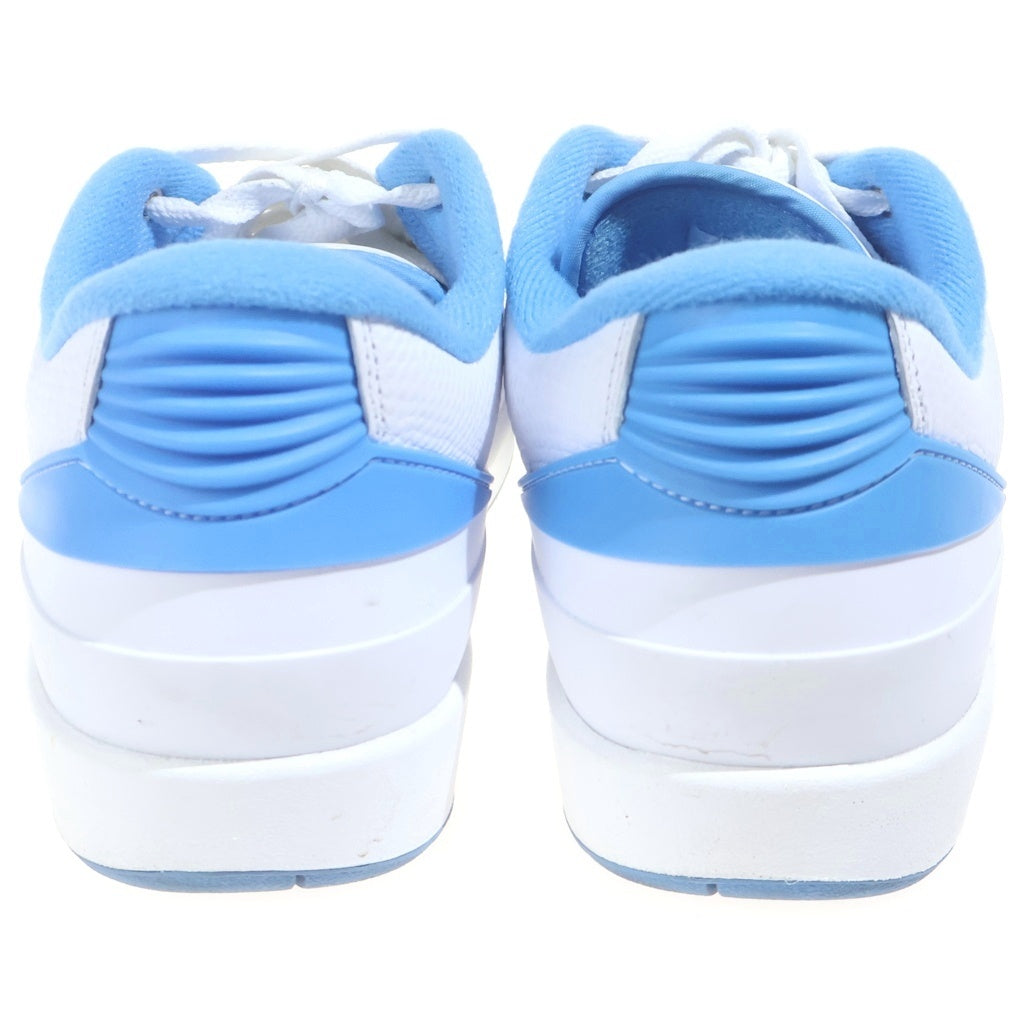 NIKE(ナイキ) AIR JORDAN 2 RETRO LOW UNIVERSITY BLUE DV9956-104 エアジョーダン2 レトロ ユニバーシティブルー ローカットスニーカー ホワイト US8.5/26.5cm