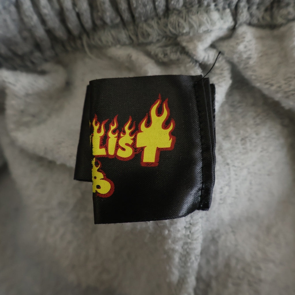cvtvlist(カタリスト) DAMN IT PANTS ラバーロゴ プリント スウェットパンツ グレー 22SB120401