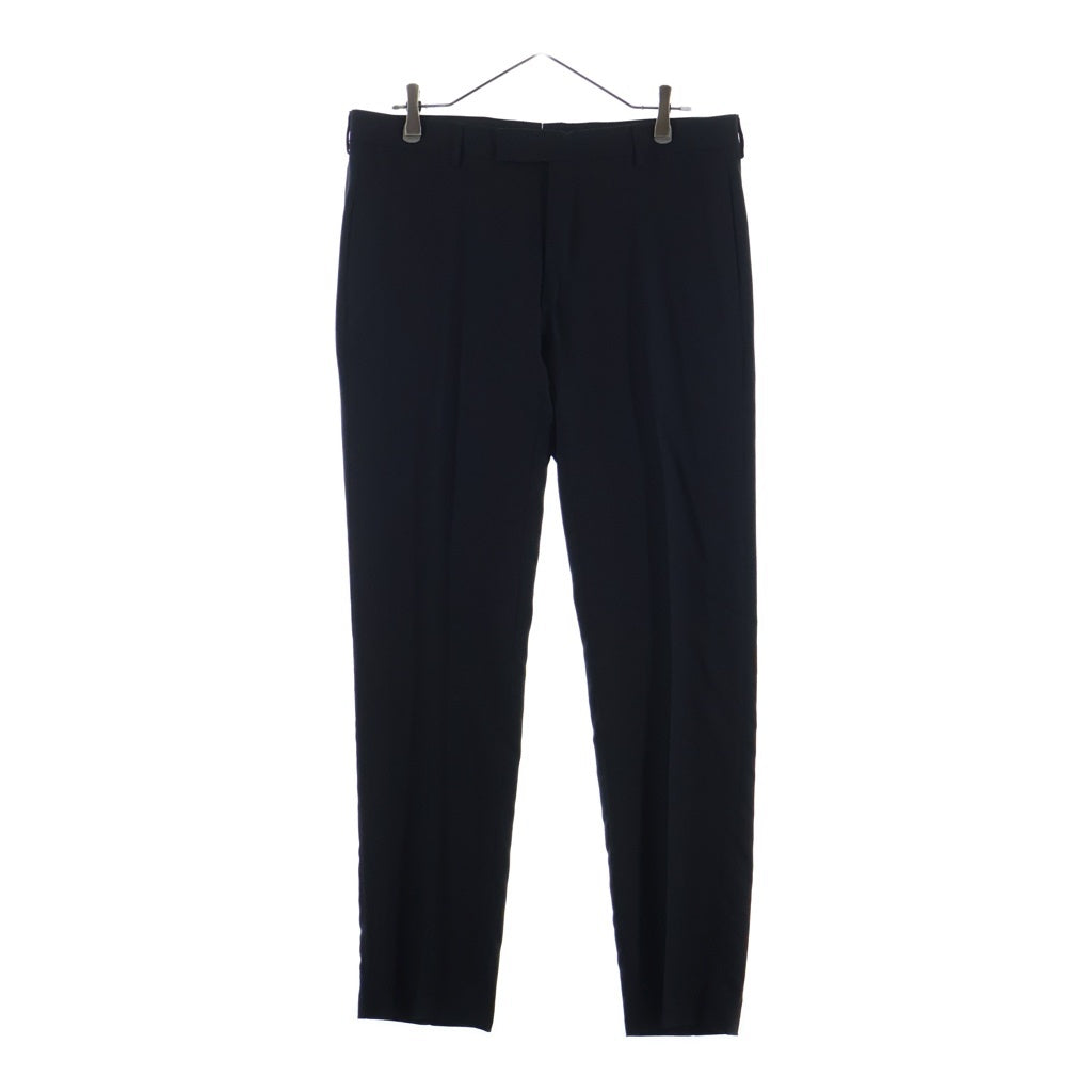 DIOR(ディオール) カシミヤ 2B テーラードジャケット スラックスパンツ セットアップ スーツ ブラック 633C720L4031