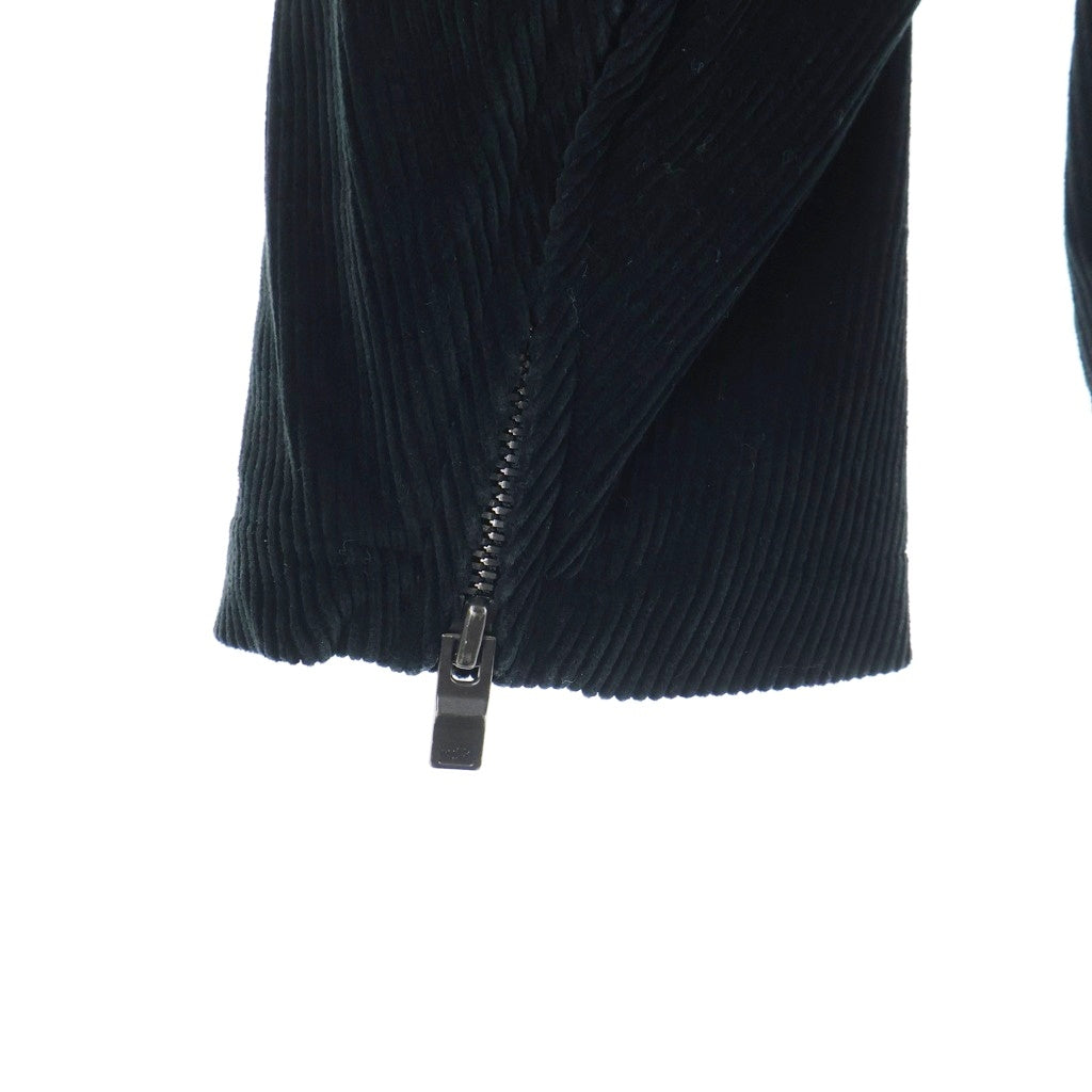 wjk(ダブルジェイケイ) Heavy Corduroy Riders ヘビーコーデュロイ ライダースジャケット ブラック 2078co29g