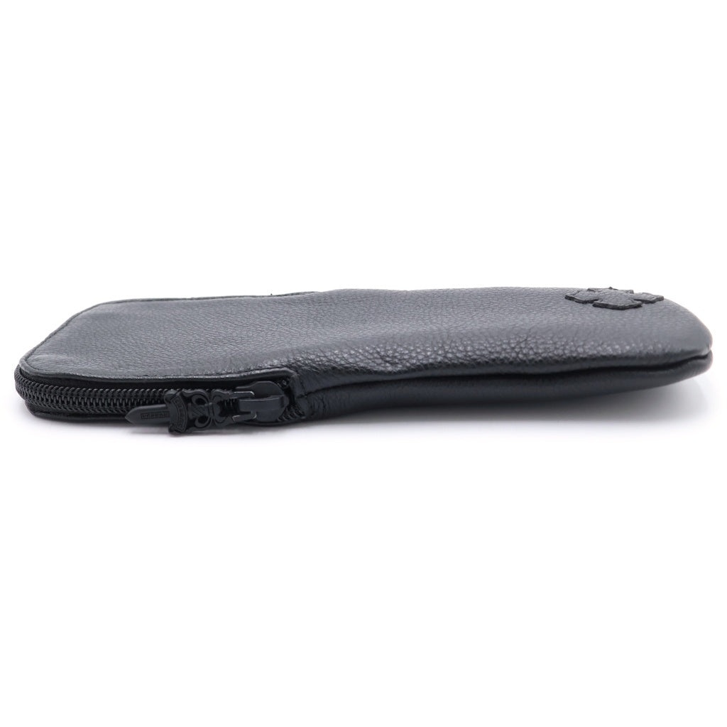 CHROME HEARTS(クロムハーツ) CASE レザー ダガージップ アイウェア メガネケース ブラック