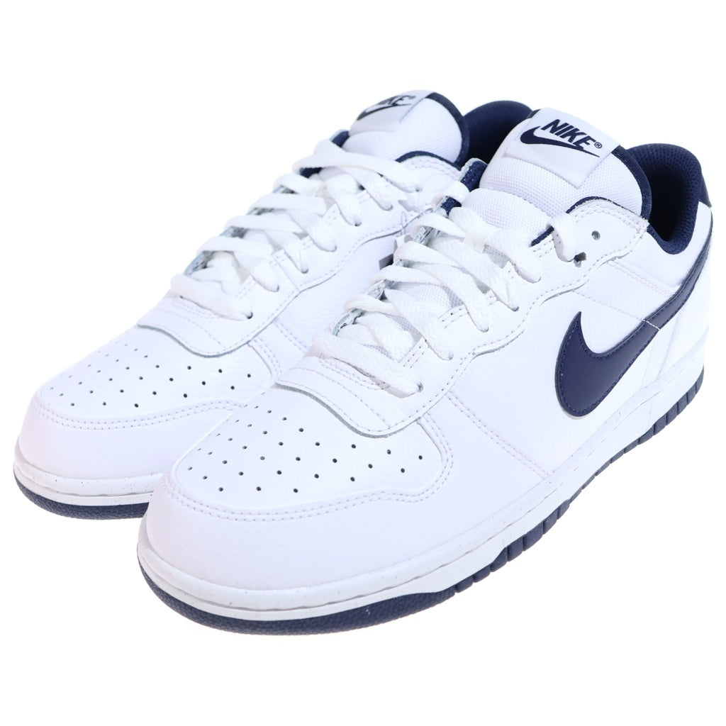 NIKE(ナイキ) BIG NIKE LOW 355152-140 ビッグナイキ ローカットスニーカー ホワイト/ネイビー US10/28cm