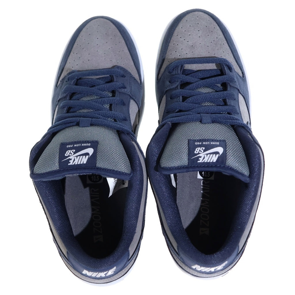 NIKE SB(ナイキエスビー) 【観賞用2012年製】 DUNK LOW THUNDER BLUE COOL GREY 304292-409 ダンク サンダーブルー クールグレー ローカットスニーカー ネイビー/グレー US10.5/28.5cm