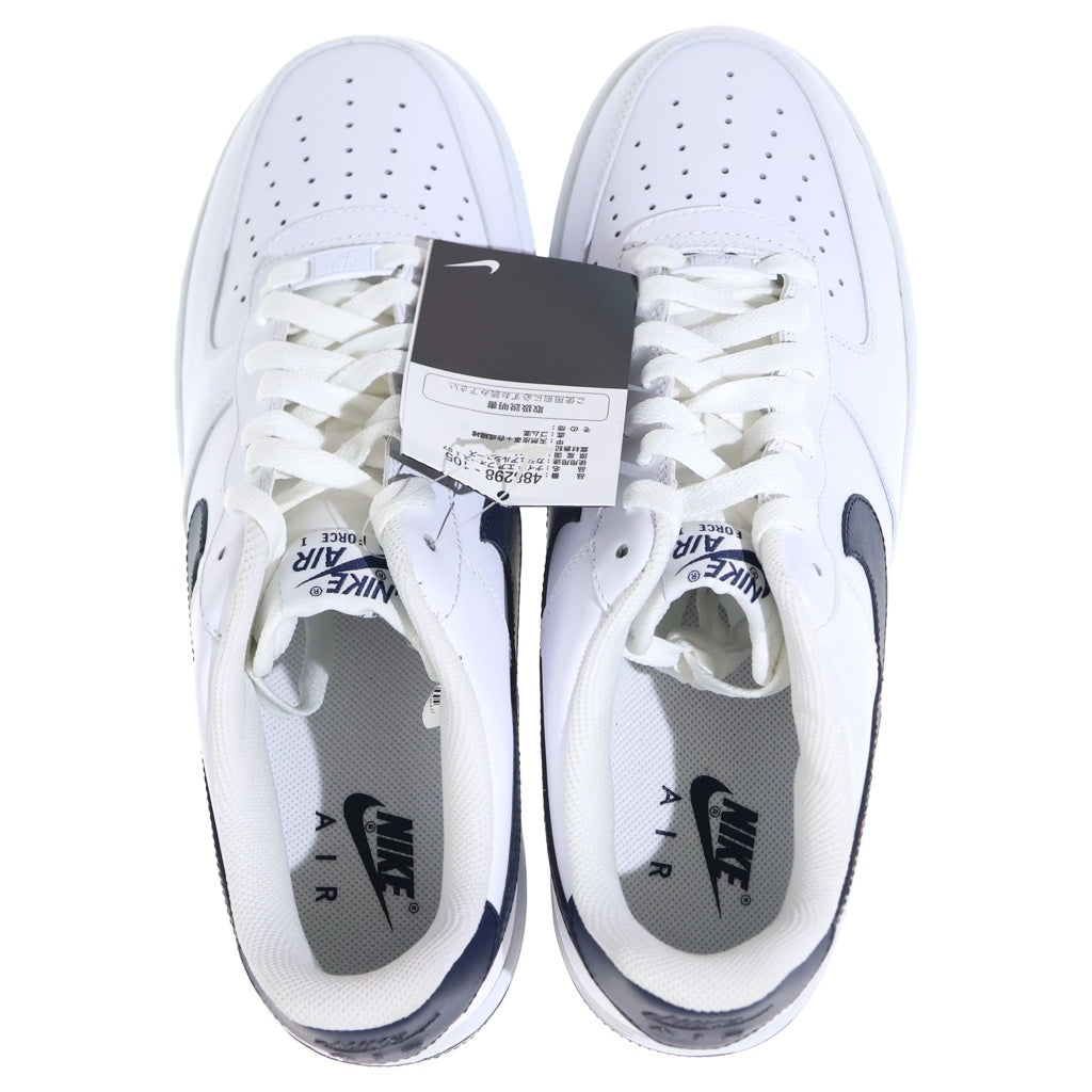 NIKE(ナイキ) AIR FORCE 1 LOW WHITE OBSIDIAN 488298-105 エアフォース1 ローカットスニーカー ホワイト US10/28cm