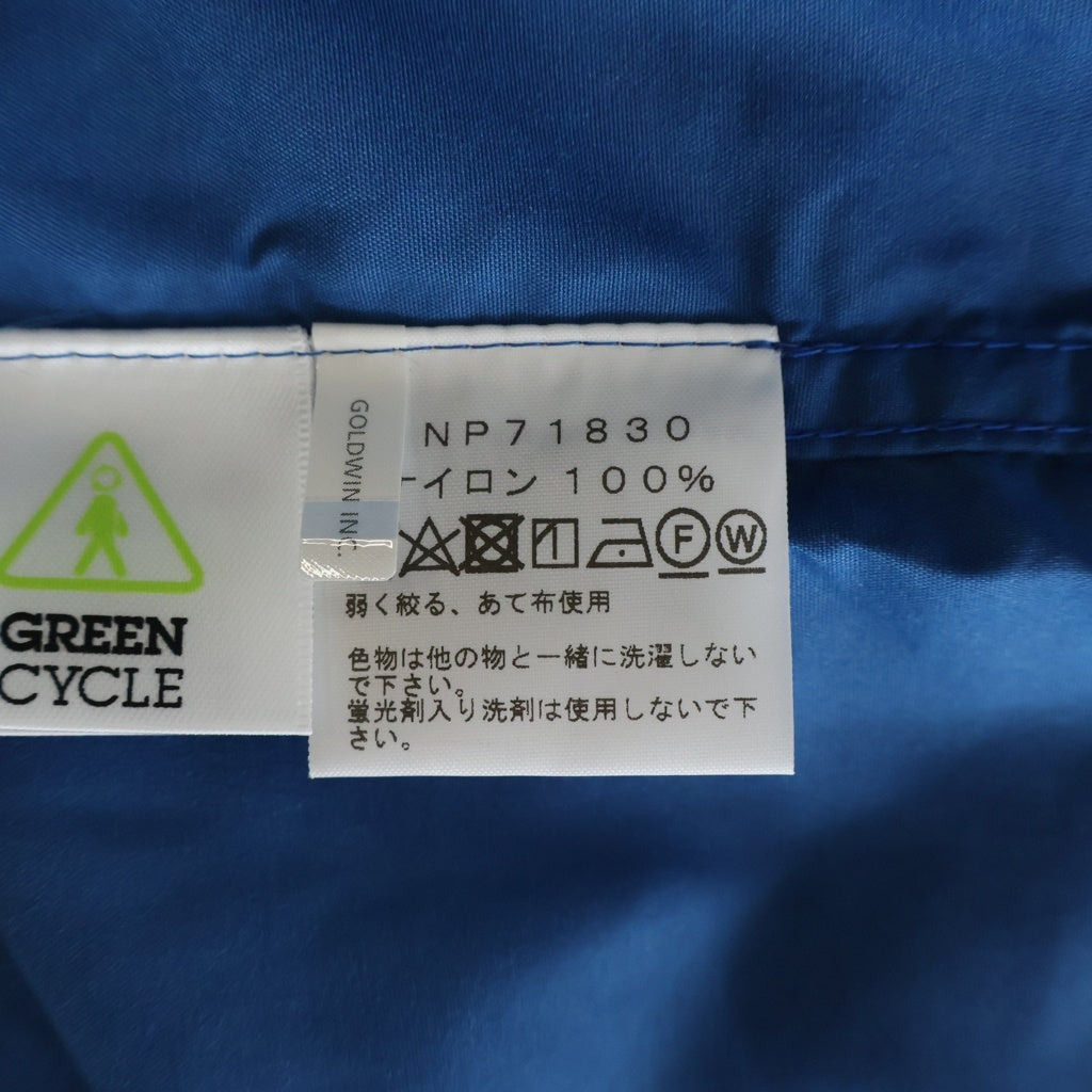 THE NORTH FACE(ザノースフェイス) COMPACT JACKET ナイロン コンパクトジャケット マウンテンパーカー ブルー NP71830