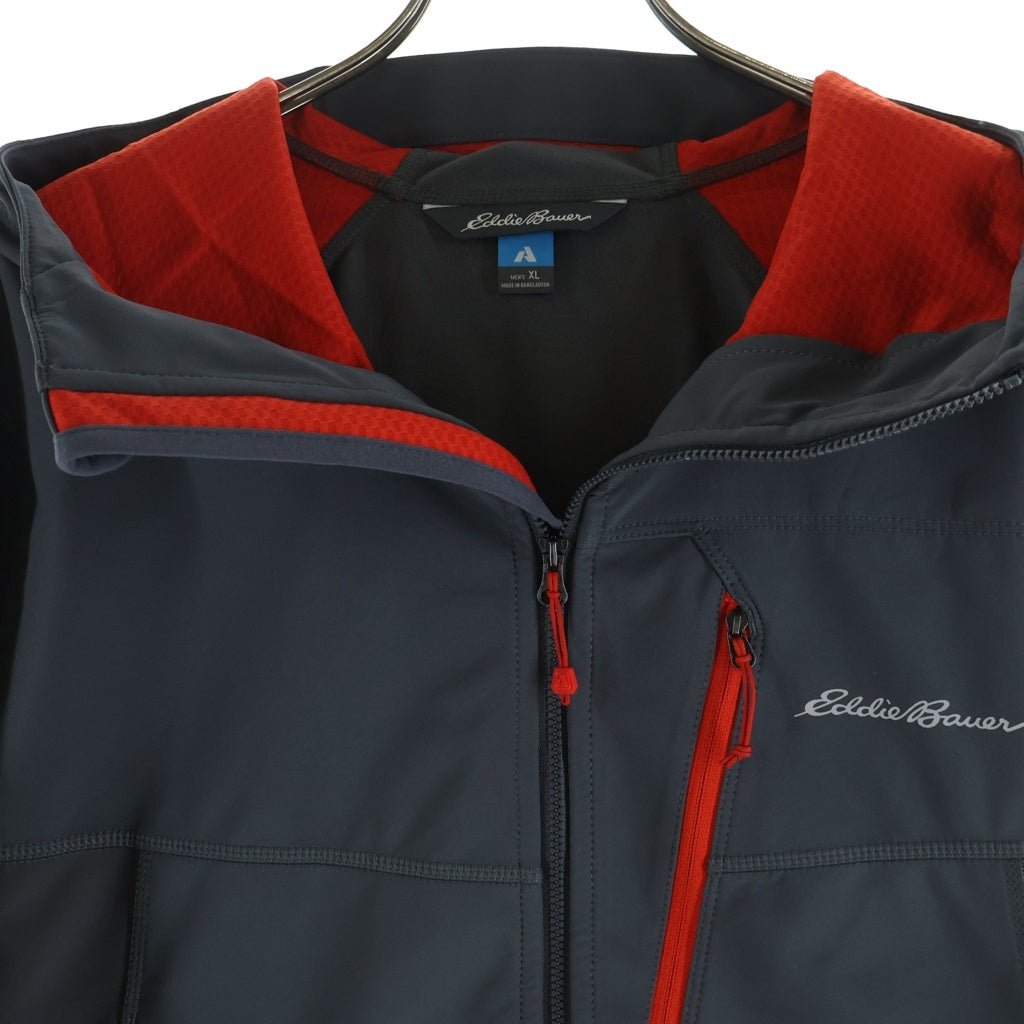 Eddie Bauer(エディバウワー) SANDSTONE SHIELD HOODED JACKET サンドストーン シールド フーデッド マウンテンパーカー ジャケット ブラック 400999