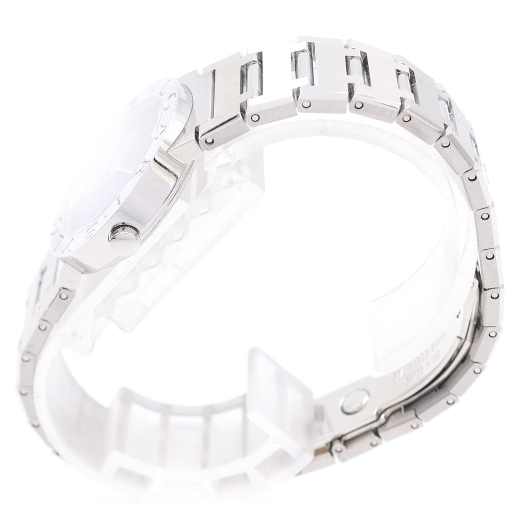 BVLGARI(ブルガリ) ブルガリブルガリ 黒文字盤 不動 SS/QZ D355959 レディース