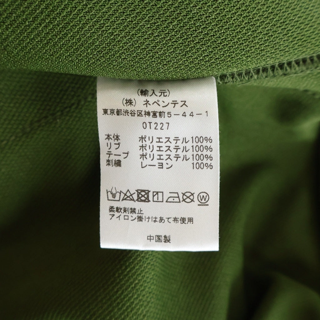 Rebuild by needles(リビルドバイニードルス) TRACK CREW NECK SHIRT エンブロイダリー クルーネック トラックスウェット トレーナー レディース