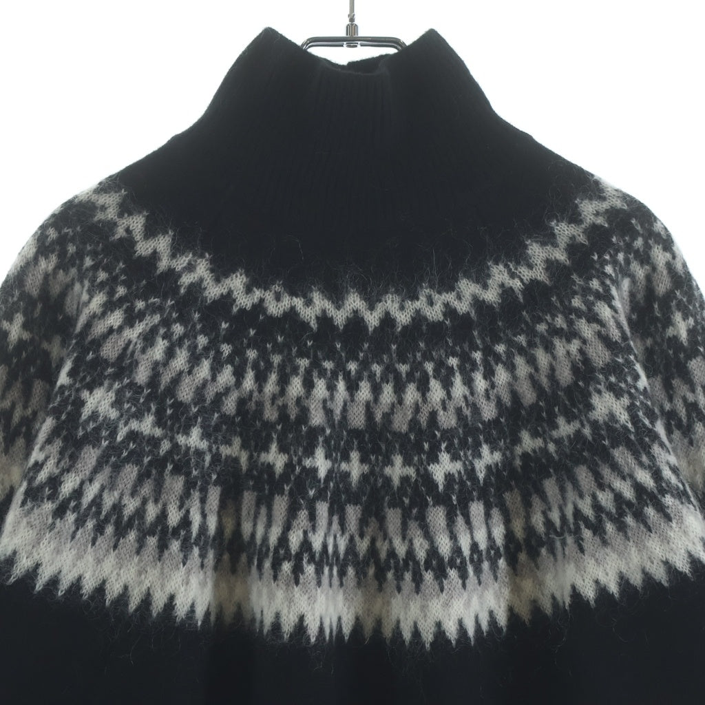 NO BRAND(ノーブランド) A-ABYTS（エーバイティーエス) Nordic Turtkle Neck Knit ノルディック タートルネック ニット ABYTS-030