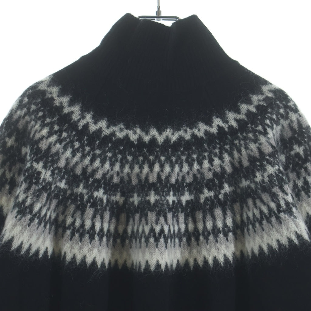 NO BRAND(ノーブランド) A-ABYTS（エーバイティーエス) Nordic Turtkle Neck Knit ノルディック タートルネック ニット ABYTS-030