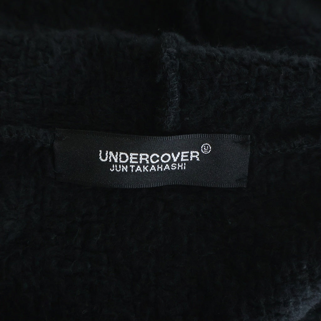 UNDERCOVER(アンダーカバー) 19SS THE DEAD HERMITS オーバーサイズ ジップスウェットパーカー ブラック UCW4809-1