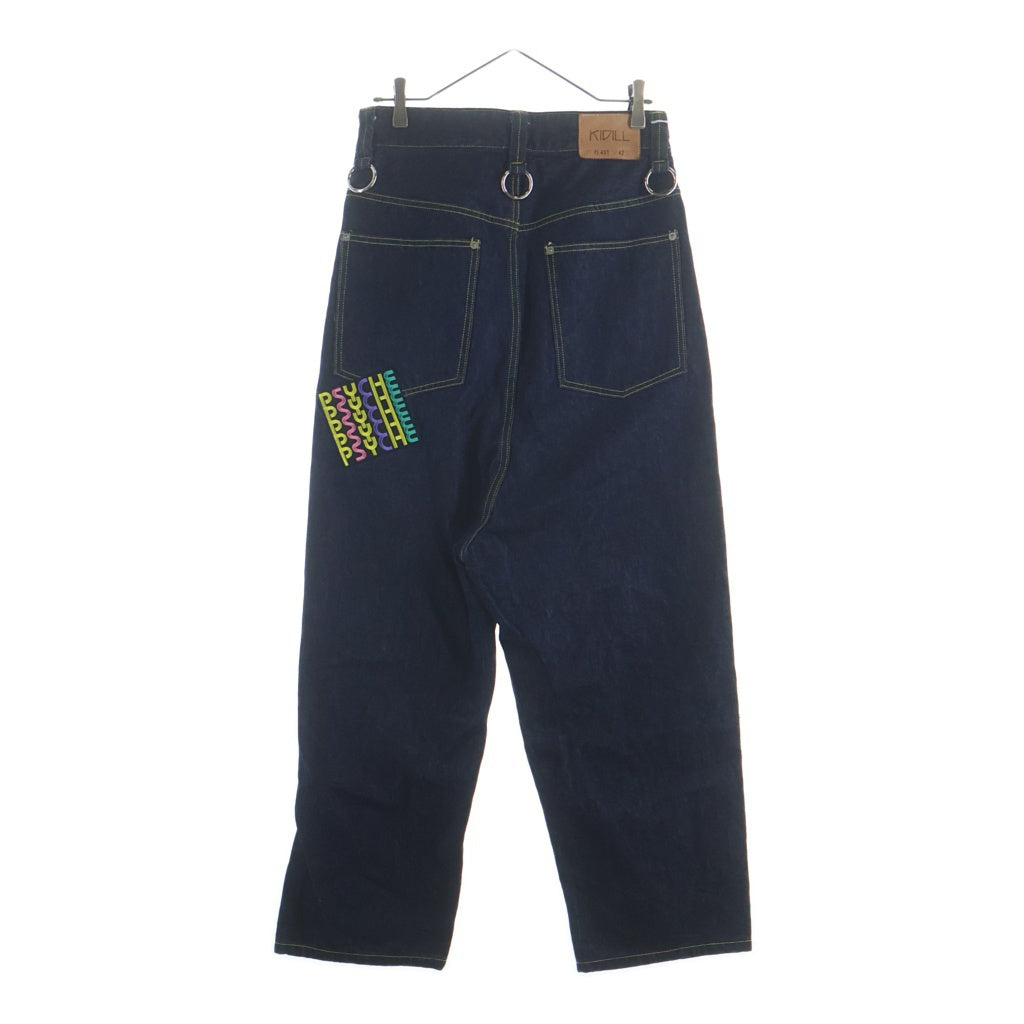 KIDILL(キディル) PUNK CRASH DENIM PANTS パンク クラッシュ デニムパンツ インディゴ KL431