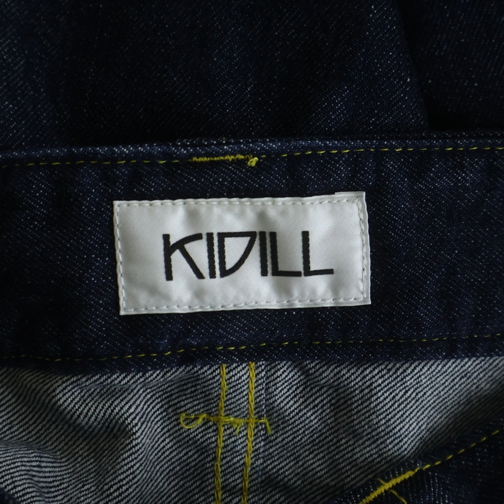 KIDILL(キディル) PUNK CRASH DENIM PANTS パンク クラッシュ デニムパンツ インディゴ KL431