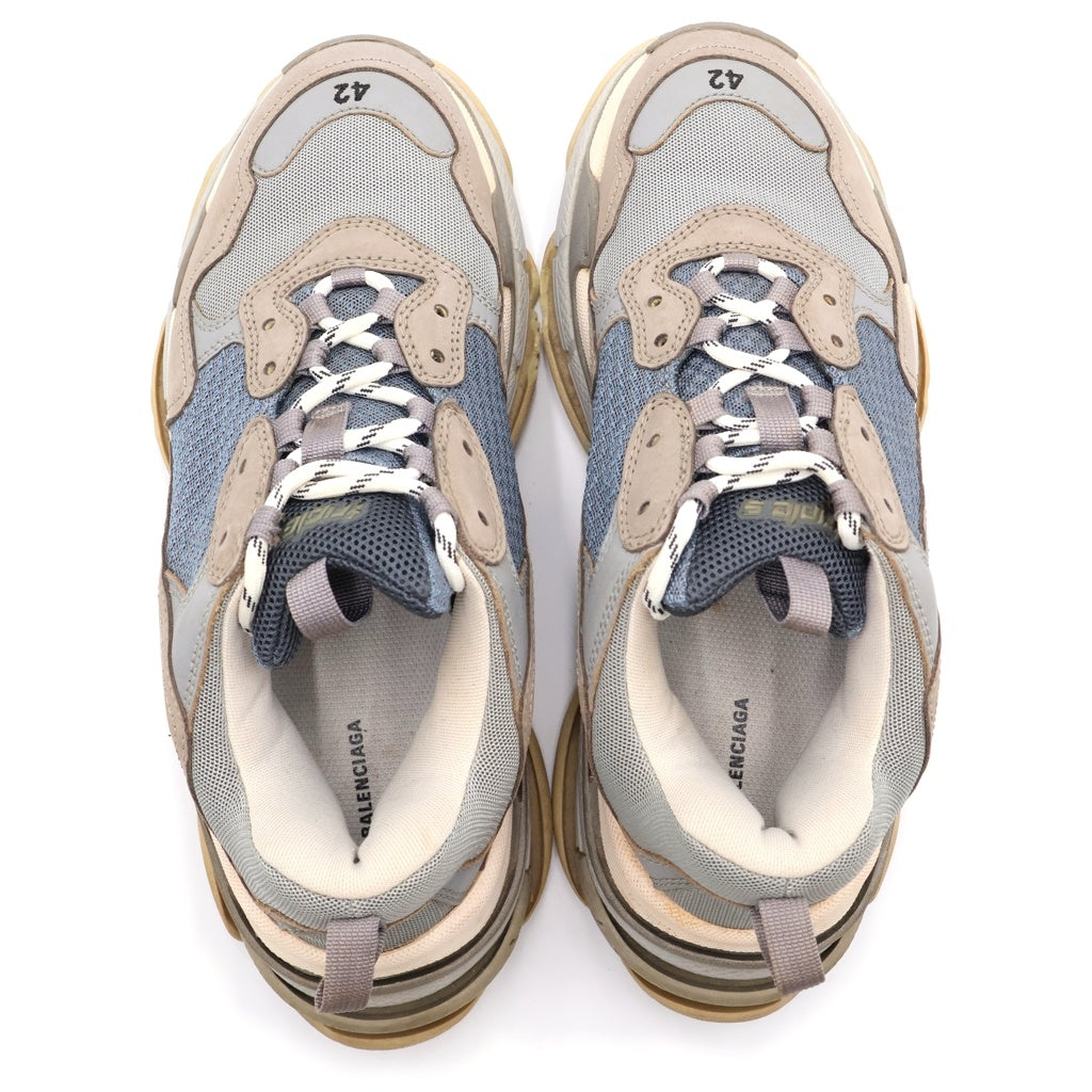 BALENCIAGA(バレンシアガ) Triple S トリプルS ローカットスニーカー シューズ グレー 42 536737