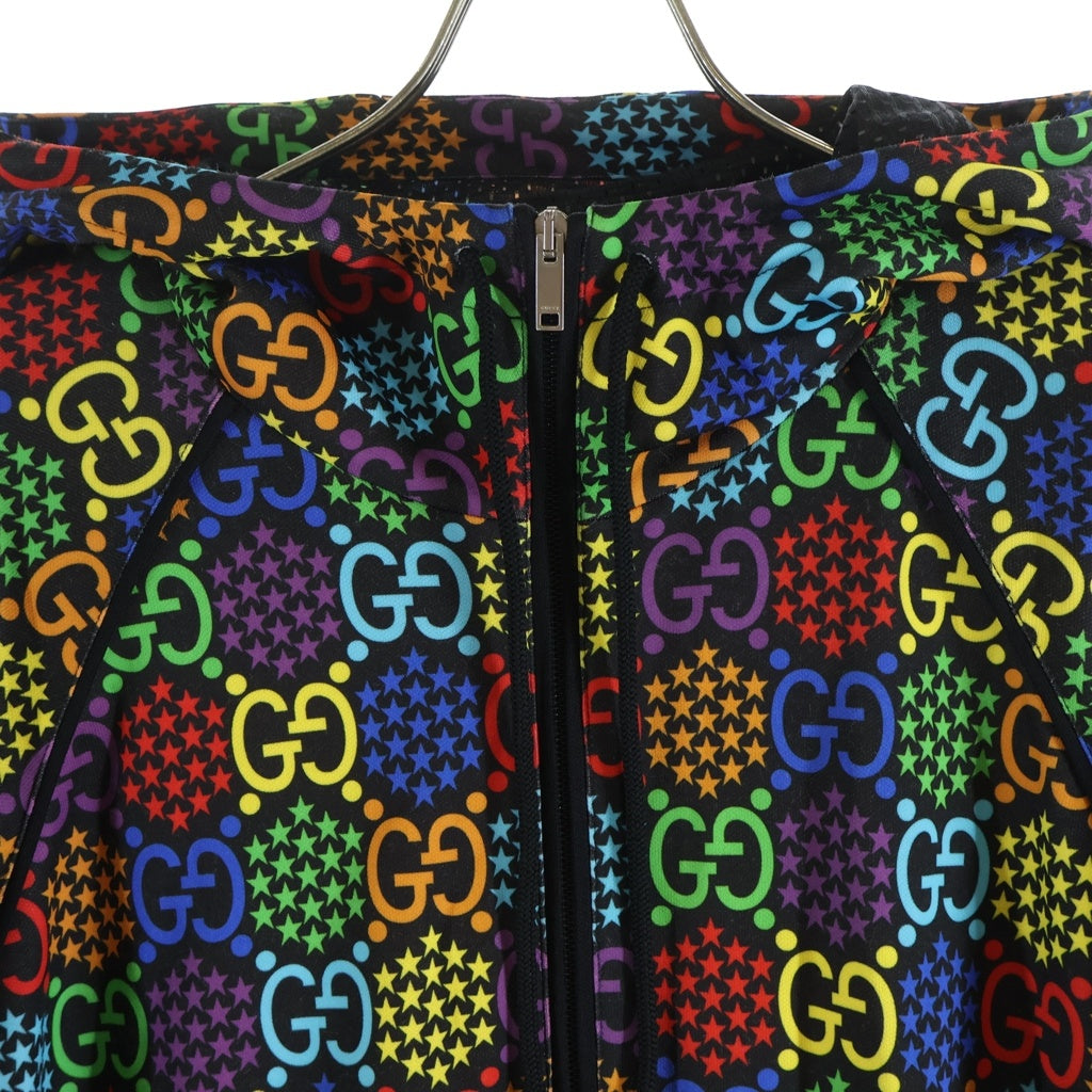GUCCI(グッチ) GGサイケデリック ジップアップパーカー ジャケット ブルゾン マルチ 604197 XJB62