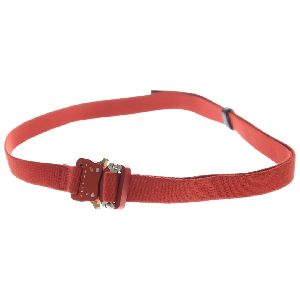 1017 ALYX 9SM アリクス ローラーコースターバックル ベルト レッド 1017 ALYX 9SM(アリクス) ローラーコースターバックル ベルト レッド