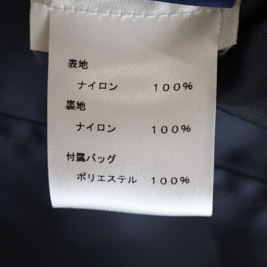 LOUIS VUITTON(ルイヴィトン) シャドウ モノグラム 総柄 ナイロン ジップアップ リバーシブル ウィンドブレーカー ジャケット ブルゾン ブラック HFB46WPIS