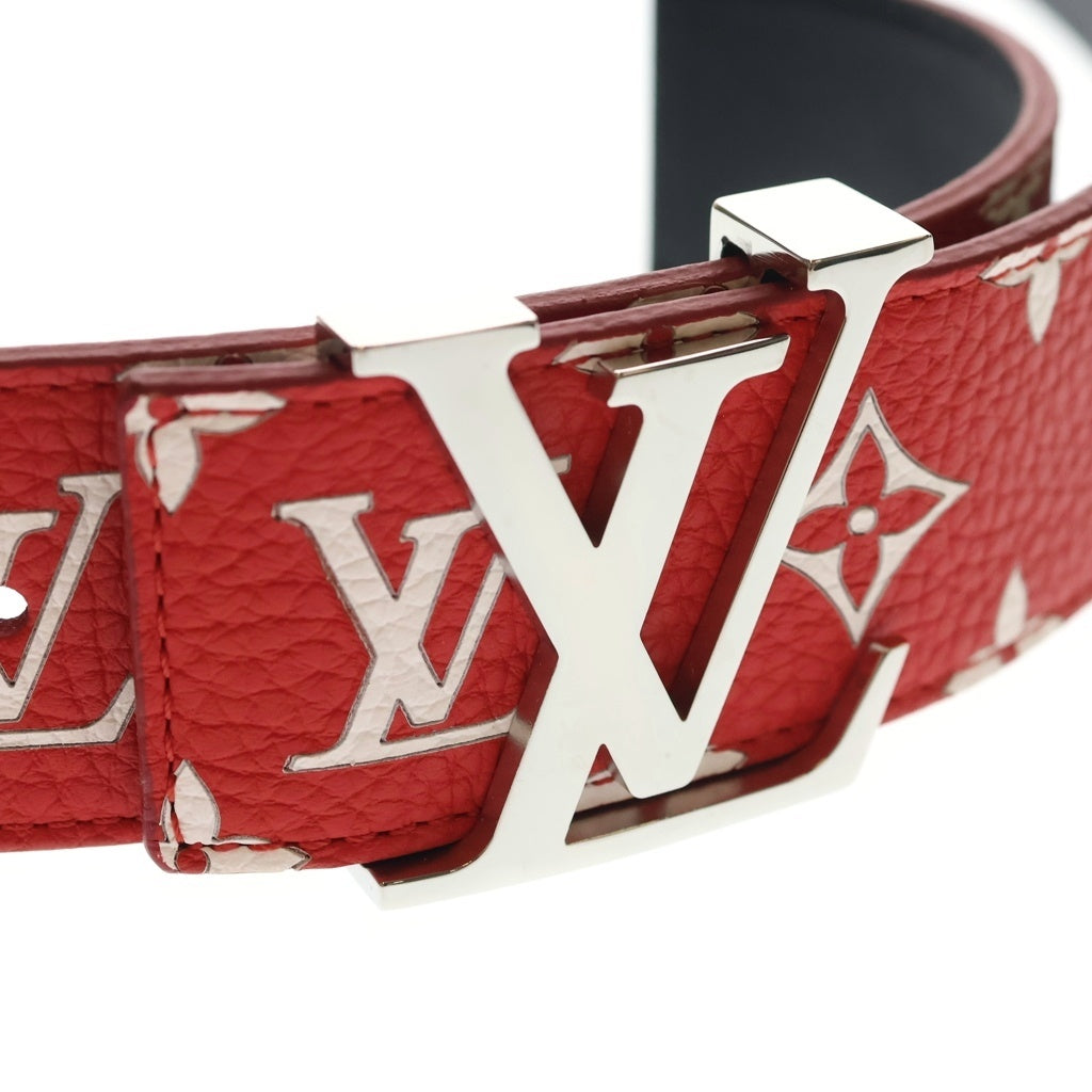 LOUIS VUITTON(ルイヴィトン) 17AW ×Supreme LV Initiales シュプリーム サンチュール LVイニシャル レザー ベルト レッド MP015