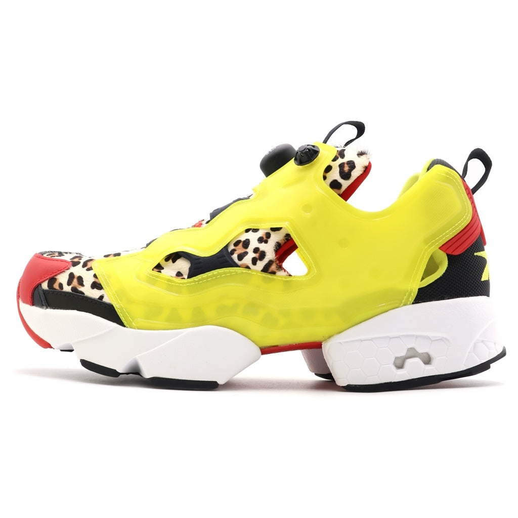 Reebok(リーボック) ×atmos INSTAPUMP FURY CITRON ANIMAL FZ4432 アトモス インスタポンプフューリー シトロン アニマル ハラコ ローカットスニーカー US10/28cm
