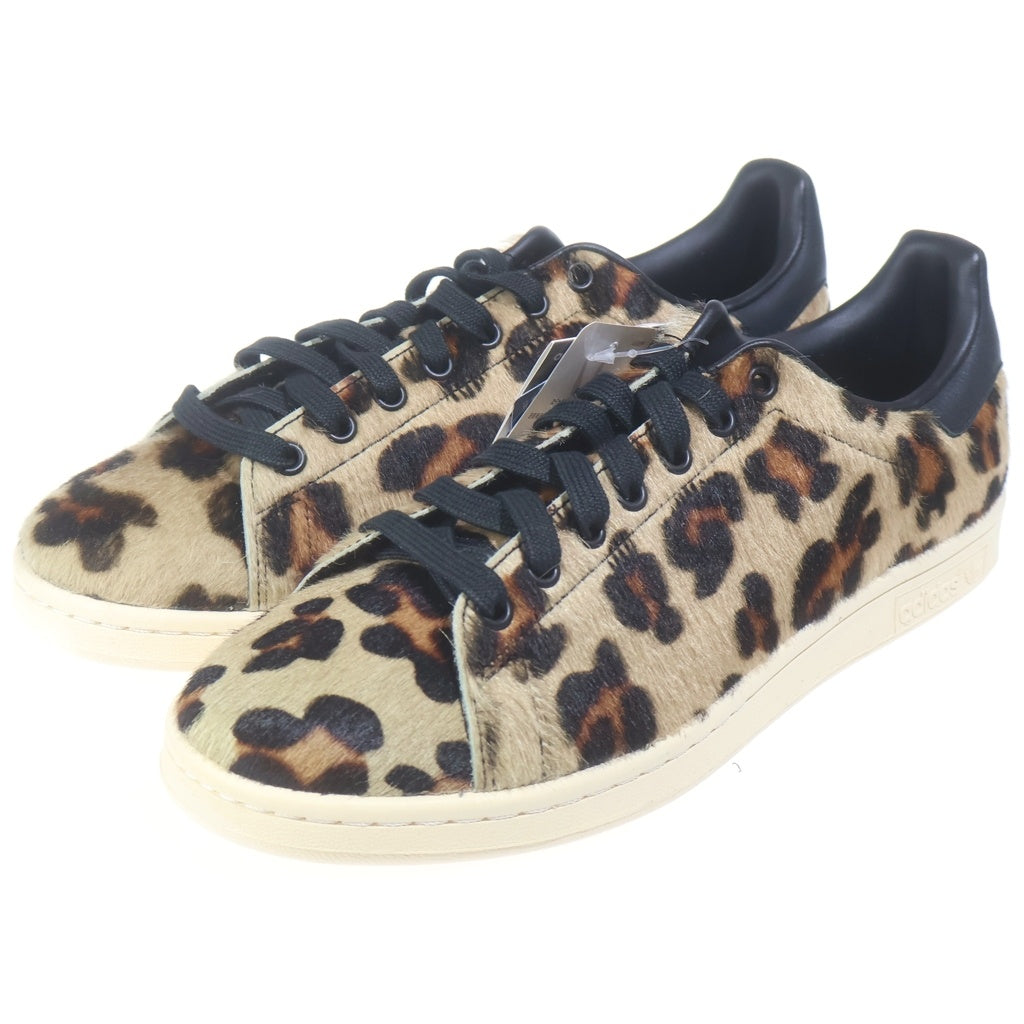 adidas(アディダス) STAN SMITH LEOPARD S75116 スタンスミス ハラコレザー レオパード ローカットスニーカー ブラウン US10/28cm
