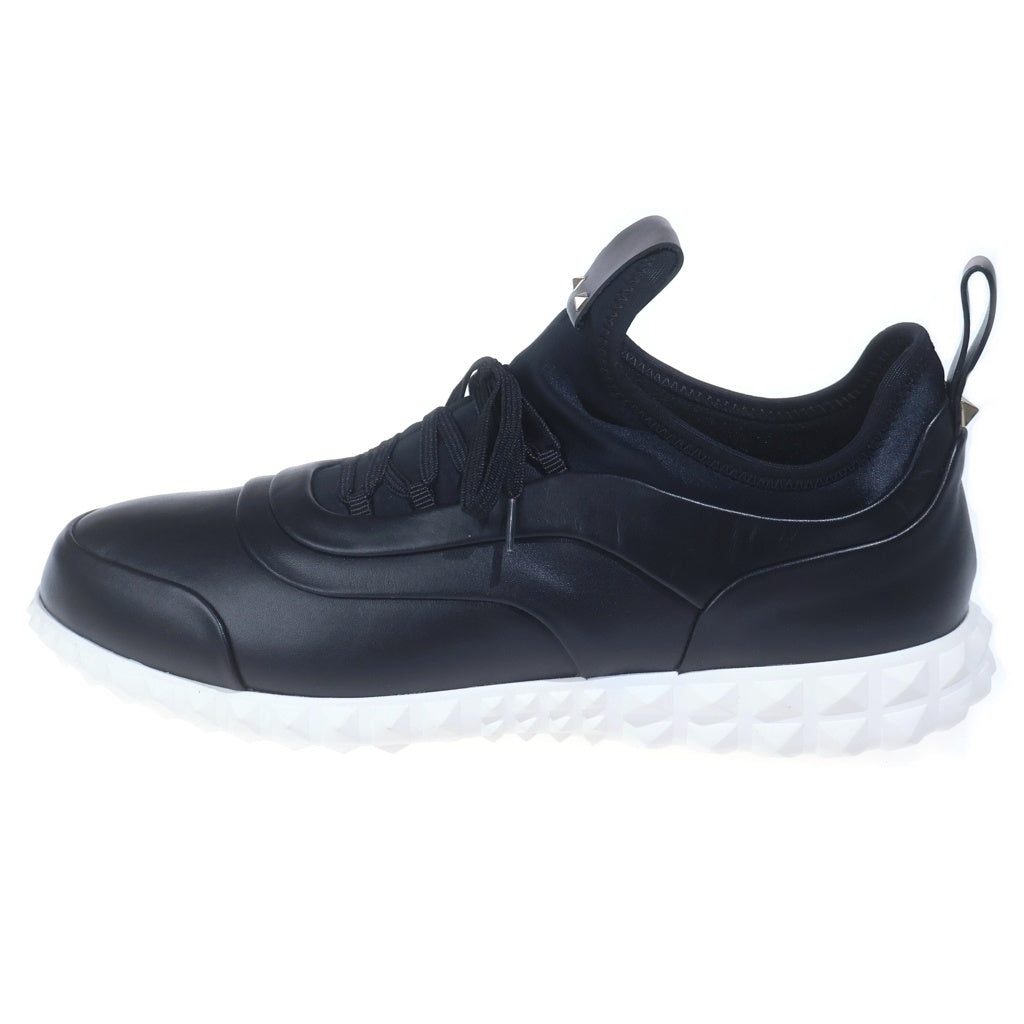 VALENTINO(ヴァレンティノ) ロックスタッズ レザー ローカットスニーカー ブラック TNA28Y0