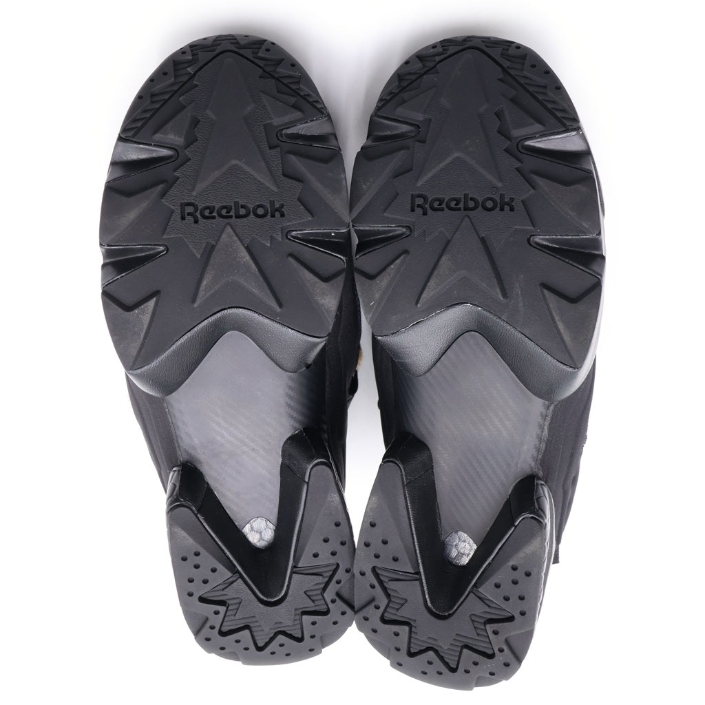 Reebok(リーボック) INSTAPUMP FURY ANIMAL PACK/SAFARI FY4724 インスタポンプフューリー アニマルパック/サファリ ハラコ ローカットスニーカー ブラック/ブラウン US10/28cm