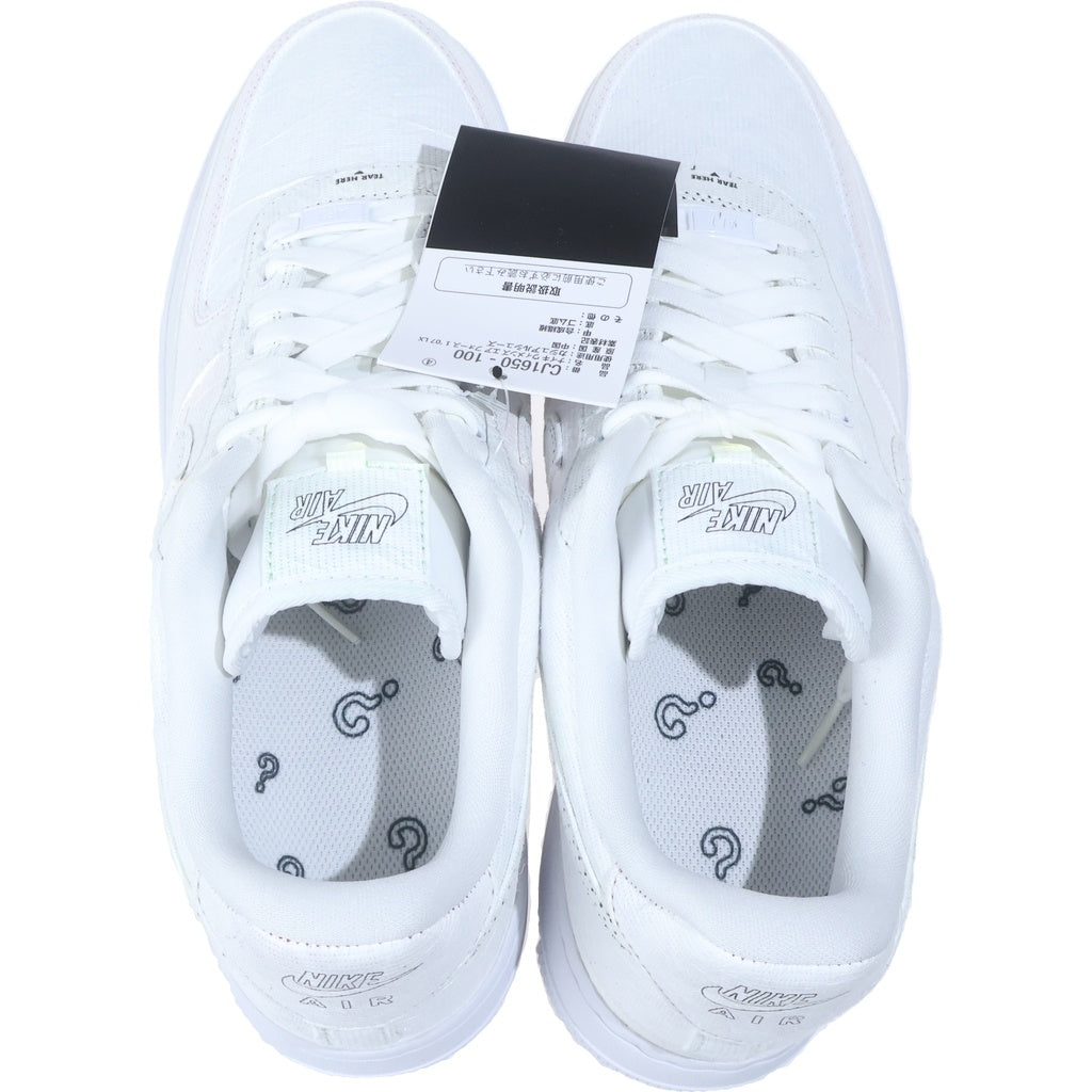 NIKE(ナイキ) WMNS AIR FORCE 1 LOW 07 LX REVEAL CJ1650-100 ウィメンズ エアフォース1 リビール ローカットスニーカー ホワイト US11/28cm