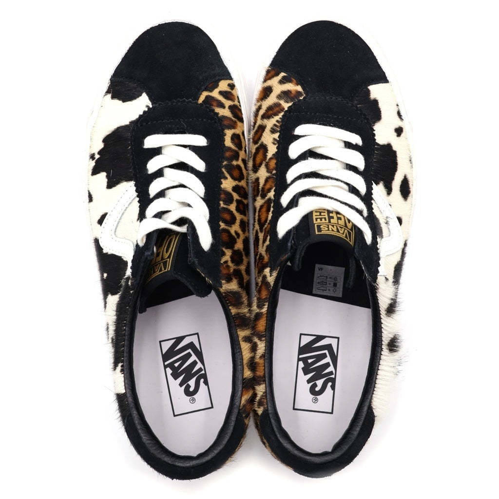 VANS(ヴァンズ) ハラコレザー レオパード カウ ローカットスニーカー ブラック/ホワイト/ブラウン US10/28cm