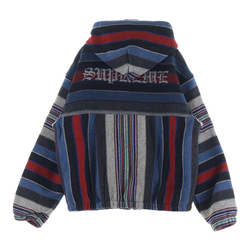 SUPREME(シュプリーム) 25SS Woven Stripe Hooded Jacket ウーブン ストライプ フーデッド ブルゾン ジャケット マルチ