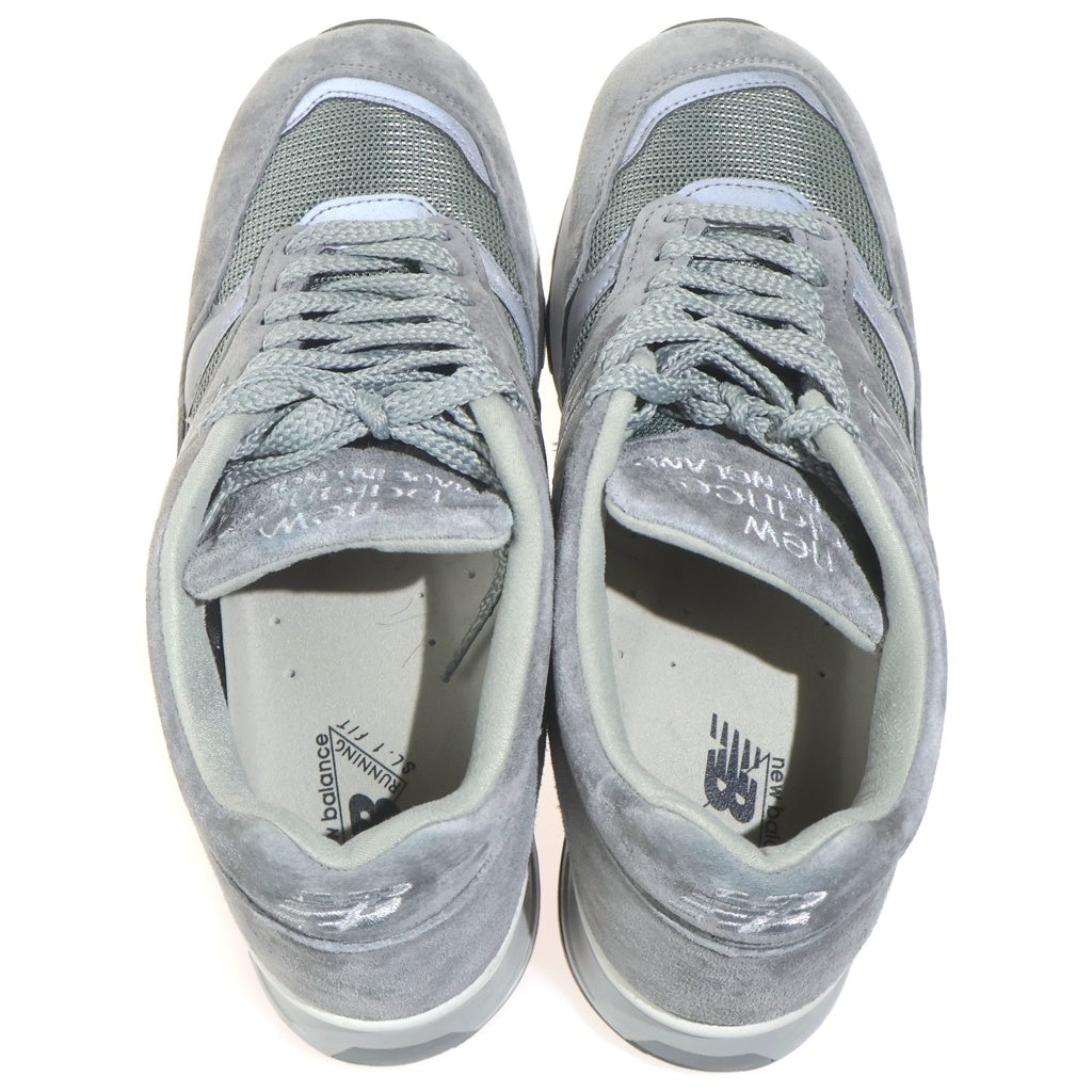 New Balance(ニューバランス) M1500RRW スエードレザー ローカットスニーカー グレー US8.5/26.5cm