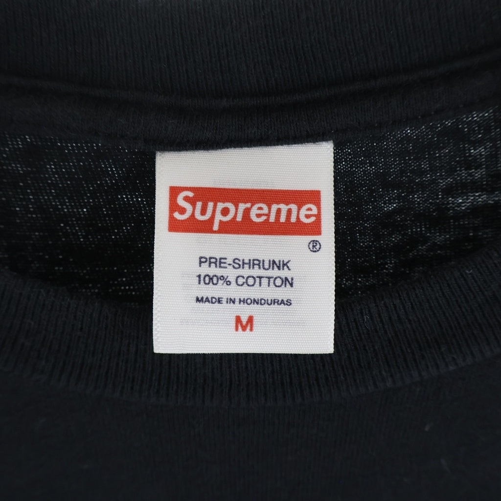 SUPREME(シュプリーム) 25SS wings Tee Black ウィングス ロゴプリント クルーネック 半袖Tシャツ カットソー ブラック
