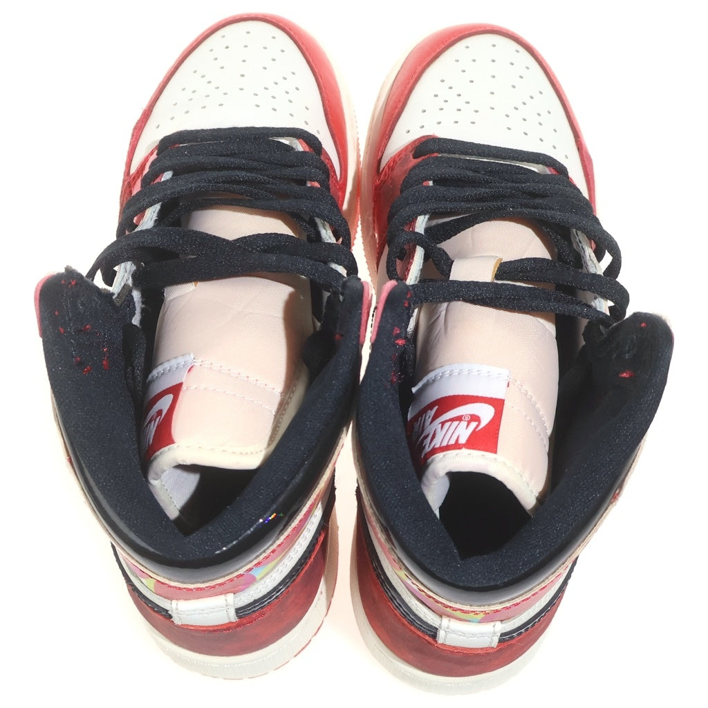 NIKE(ナイキ) GS AIR JORDAN1 HIGH OG SP NEXT CHAPTER DV1753-601 エアジョーダン1 ネクストチャプター ハイカットスニーカー レディース ホワイト/レッド US5Y/23.5cm