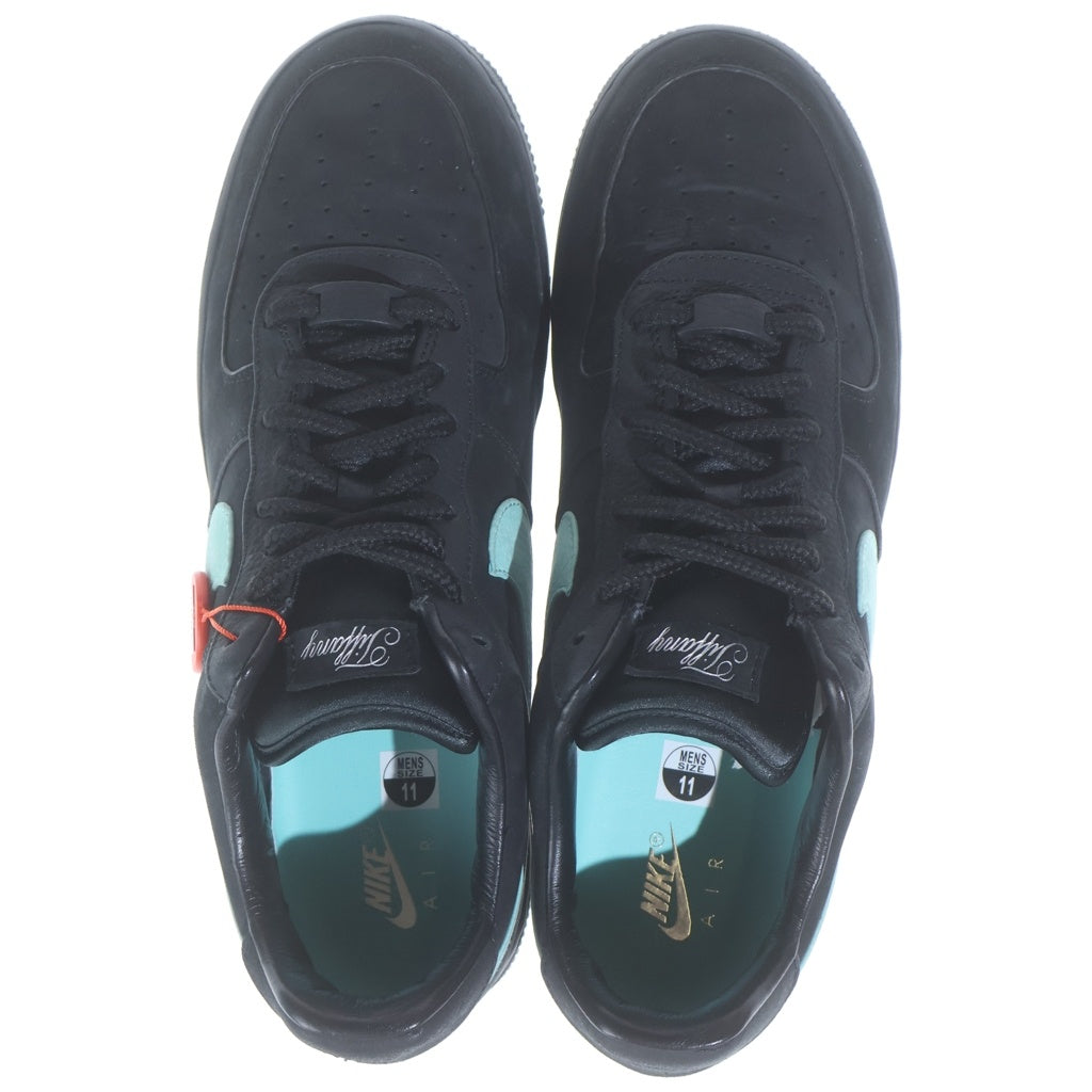 NIKE(ナイキ) ×TIFFANY&CO AIR FORCE 1 LOW 1837 BLACK DZ1382-001 ティファニー エアフォース1 ローカットスニーカー シューズ ブルー/ブラック US11/29cm