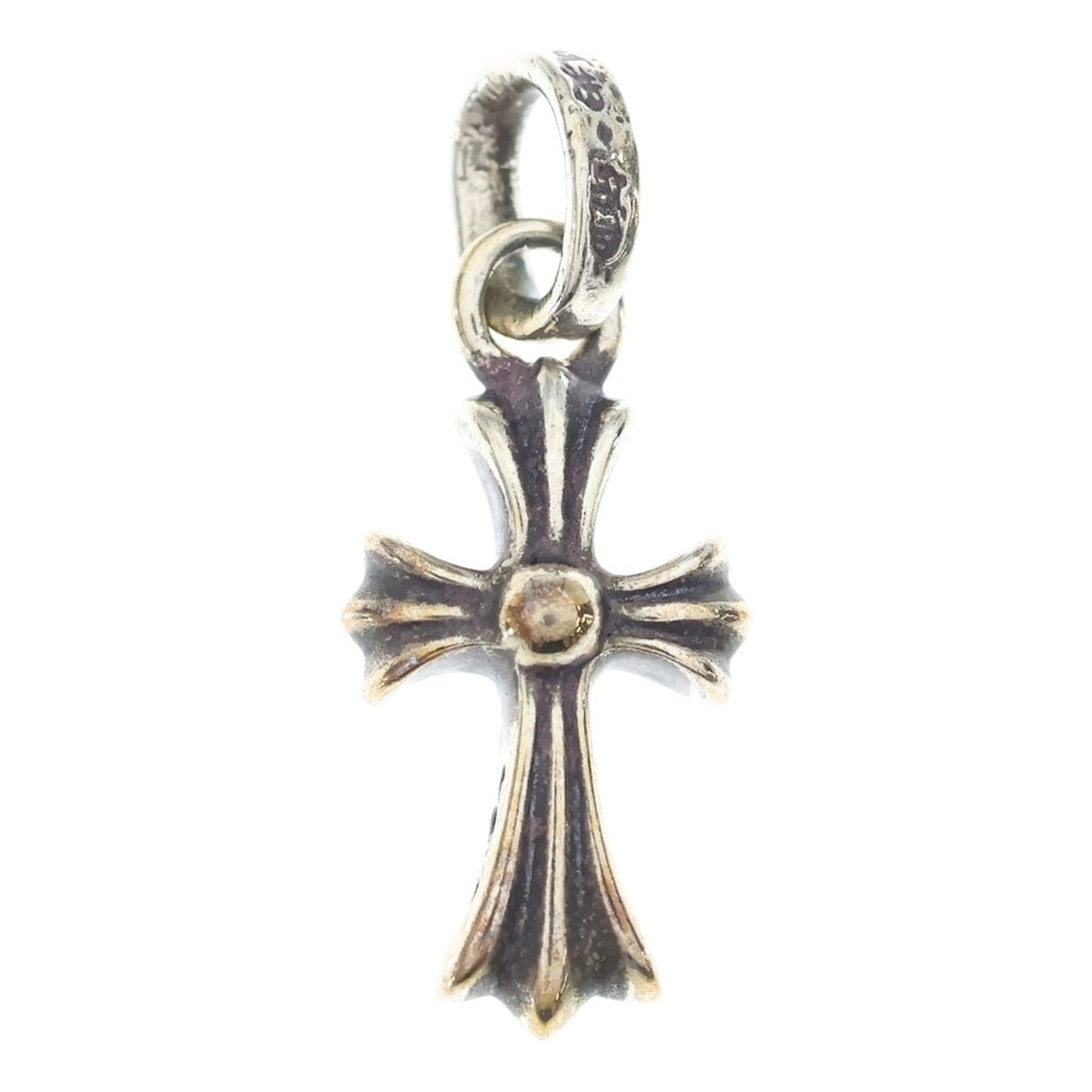 CHROME HEARTS(クロムハーツ) CRS BBYFAT P DMND ベイビーファットクロス PAVEダイヤ ペンダントトップ シルバーBCA234